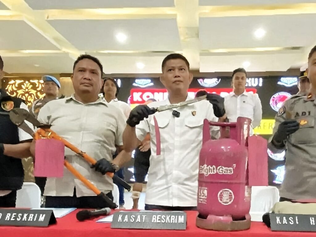 Polres Garut Tangkap Dua Pelaku Spesialis Pencurian Tabung Gas, Dua Lainnya Masih Buron