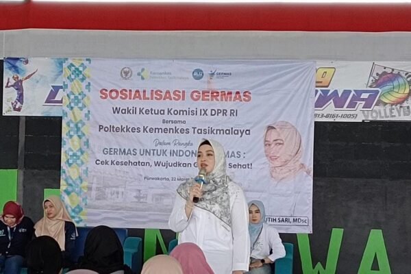 drg. Hj. Putih Sari Sosialisasikan GERMAS untuk Indonesia Emas di Purwakarta, Tekankan Pentingnya Pola Hidup Sehat