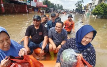 Curah Hujan Tinggi, Banjir Rendam 4 SMP dan 40 SD di Kabupaten Bandung