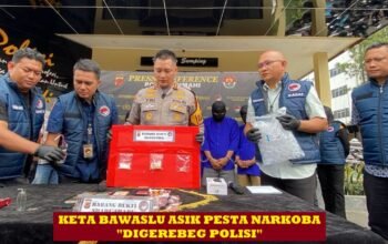 Geger, Ketua Bawaslu Pesta Narkoba, Polisi…