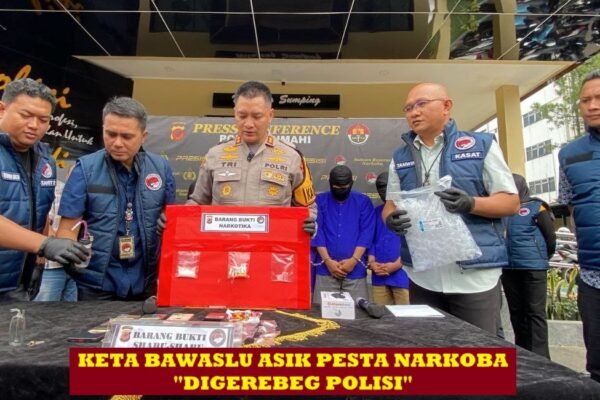 Geger, Ketua Bawaslu Pesta Narkoba, Polisi…