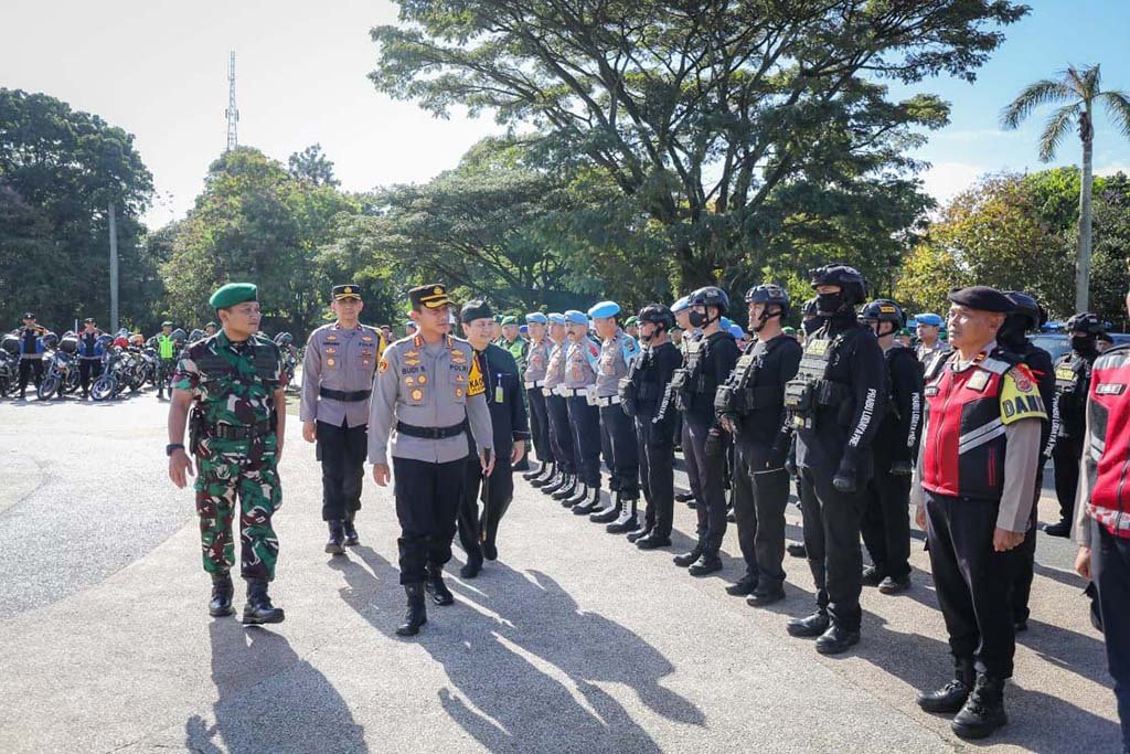 Apel Gelar Pasukan Ketupat Lodaya 2025