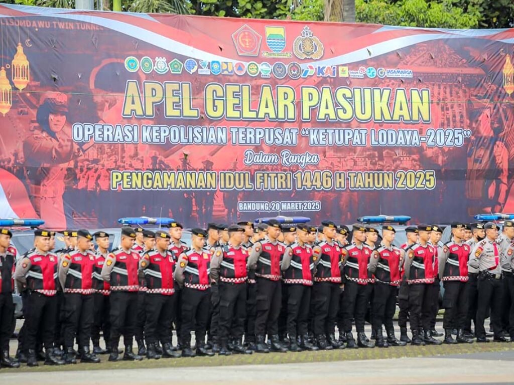 Operasi Ketupat Lodaya 2025, Polrestabes Bandung Siap Amankan Arus Mudik Lebaran 2025