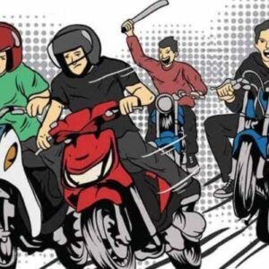 Geng Motor Teror Warga Kedaton, Lampung Selatan, Satu Remaja Terluka Dibacok