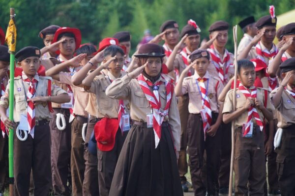 Jambore Cabang Garut Digelar, Bupati Tekankan Pentingnya Pembentukan Karakter Generasi Muda