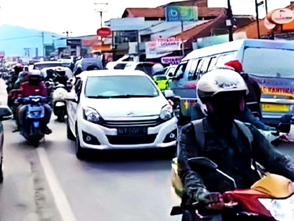 Arus Lalin Lebaran H+2 di Garut Padat, Kepadatan Terjadi di Sekitar Kadungora