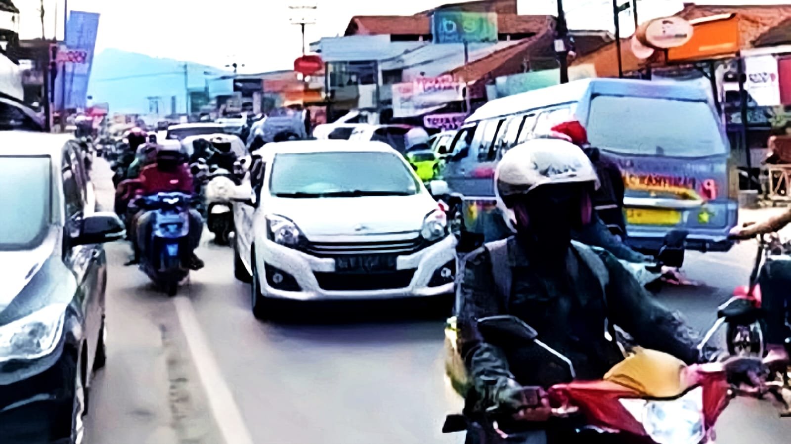Arus Lebaran H+2 di Garut Padat, di Sekitar Kadungora