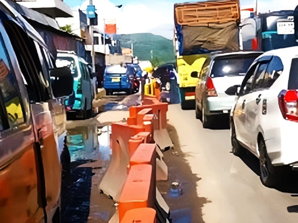 Urai Kemacetan Arus Mudik, Polres Garut Berlakukan “One Way” 13 Kali di Hari Kedua Lebaran