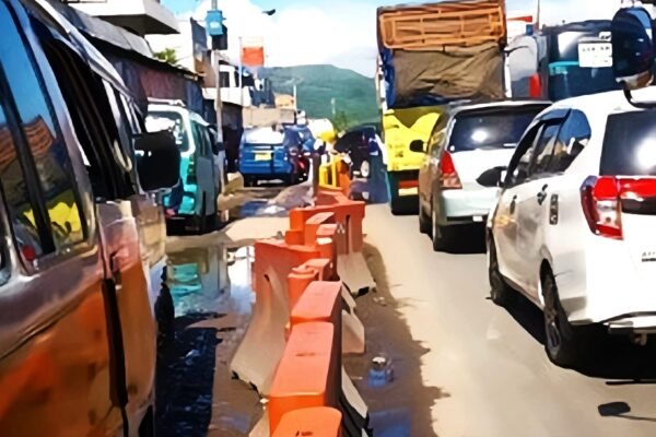 Urai Kemacetan Arus Mudik, Polres Garut Berlakukan “One Way” 13 Kali di Hari Kedua Lebaran