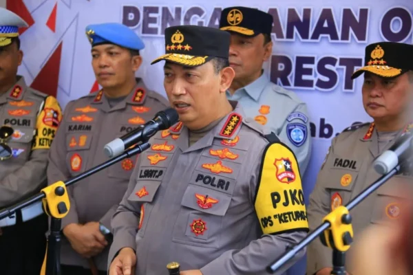 Kapolri Pastikan Pemantauan Arus Balik Lebaran 2025 Berlangsung Intensif, One Way Nasional Diterapkan Mulai Minggu