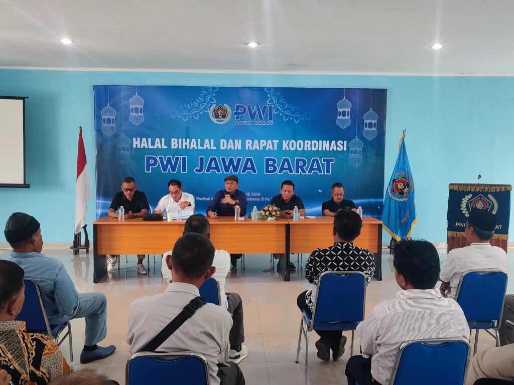 PWI Jawa Barat Gelar Halal Bihalal, Perkuat Solidaritas dan Tolak KLB yang Digelar Plt