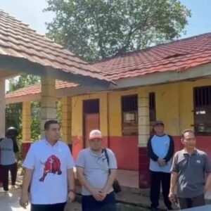 Tinjau SDN 2 Tajimalela Terbengkalai, Wakil Ketua DPRD Lampung Selatan Akan Percepatan Pembangunan Sekolah