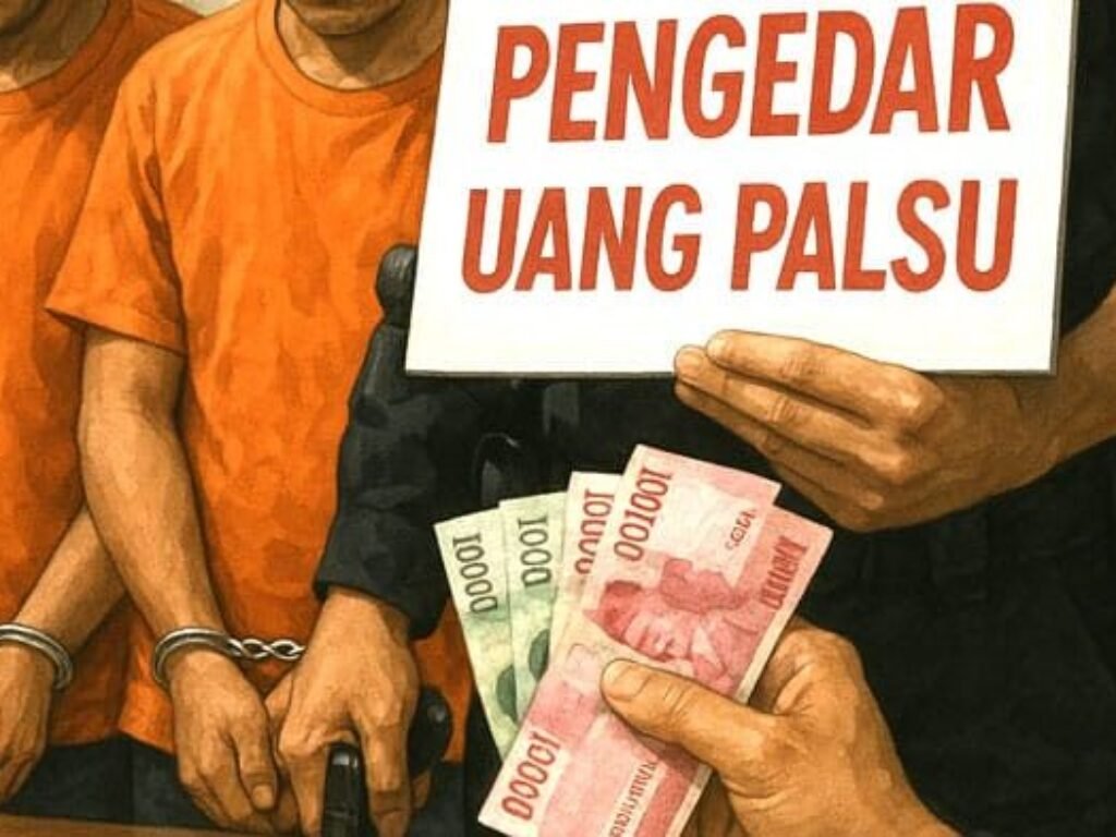 Seorang Warga Banten Diamankan Polres Tasikmalaya Kota Dalam Kasus Uang Palsu