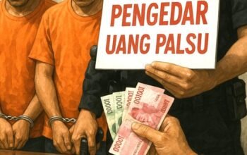 Seorang Warga Banten Diamankan Polres Tasik Kasus Uang Palsu