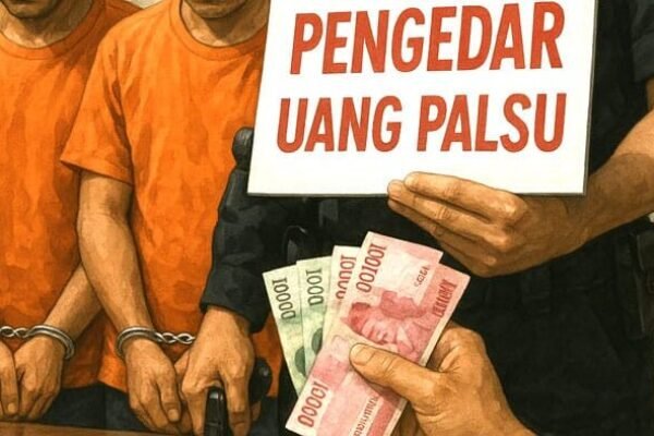 Seorang Warga Banten Diamankan Polres Tasikmalaya Kota Dalam Kasus Uang Palsu