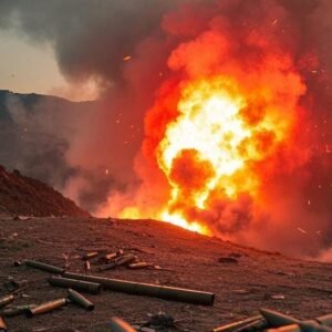 Tragedi Ledakan Amunisi di Garut, 9 Warga Sipil Jadi Korban