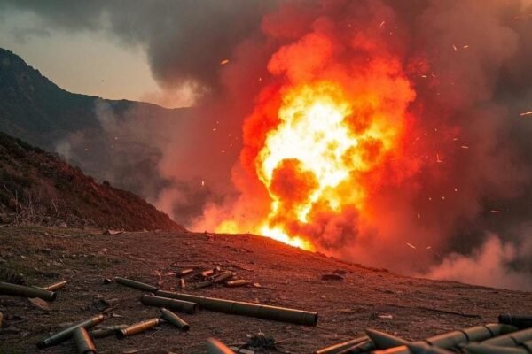 Tragedi Ledakan Amunisi di Garut, 9 Warga Sipil Jadi Korban