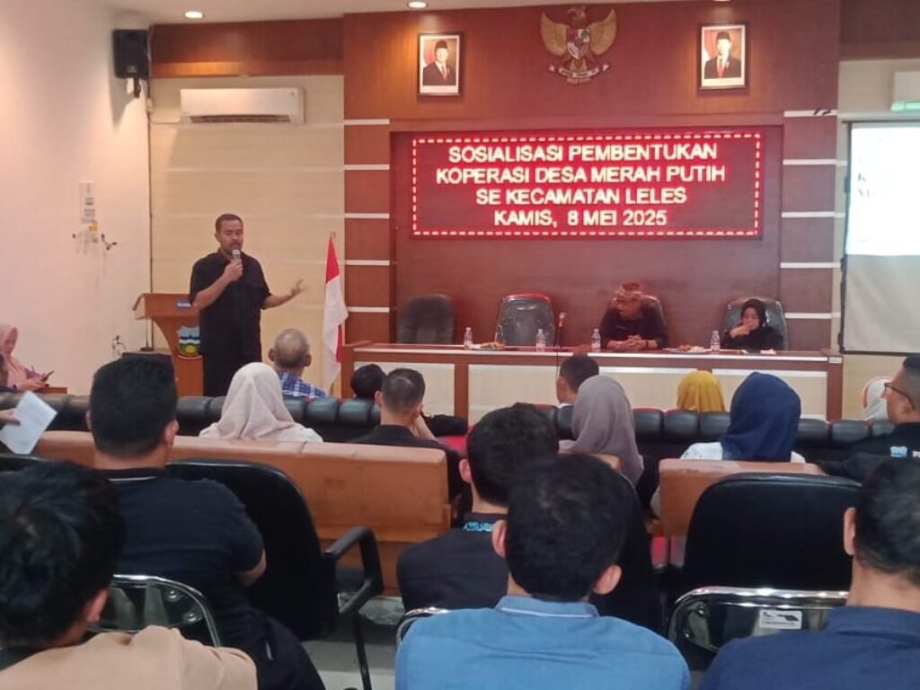 DPMD Percepat Akselerasi Pembentukan Koperasi Desa Merah Putih di Kecamatan Leles