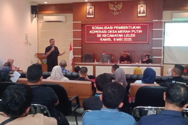 DPMD Percepat Akselerasi Pembentukan Koperasi Desa Merah Putih di Kecamatan Leles