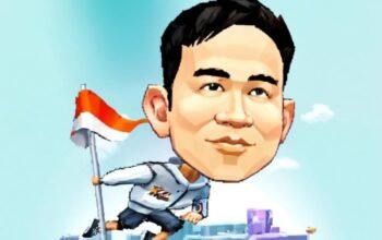 Gibran menuju istana megah