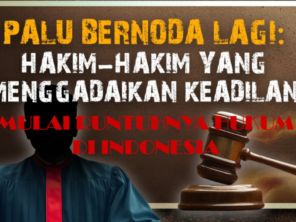 Ketika Palu Keadilan Tercemar, Fenomena Hakim Korupsi di Indonesia