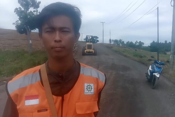 Jalan Cindar Bumi Mulai Dibangun Setelah Belasan Tahun Rusak, Warga Apresiasi Pemkab Lampung Selatan