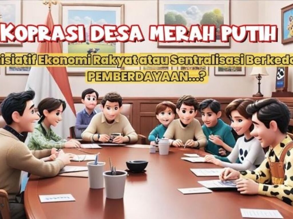 Koperasi Desa Merah Putih: Inisiatif Ekonomi Rakyat apa Sentralisasi Berkedok Pemberdayaan?