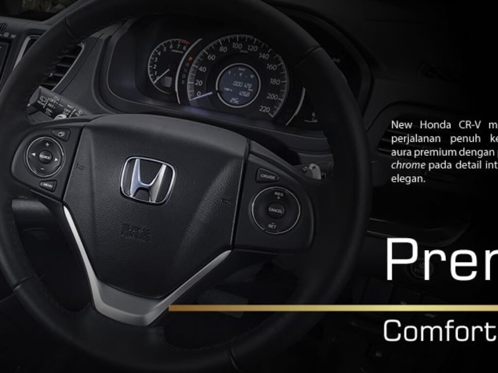 Mengenal Fungsi Tombol Penting Pada Dashboard Mobil Honda CR-V