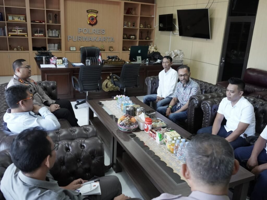 PWI Purwakarta dan Polres Perkuat Sinergi dalam Silaturahmi Penuh Keakraban