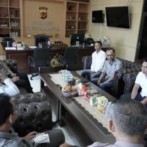 PWI Purwakarta dan Polres Perkuat Sinergi dalam Silaturahmi Penuh Keakraban