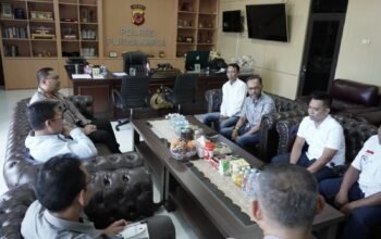 Pwi silaturahmi ke kapolres