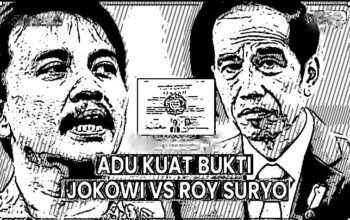 Roy vs jokowi