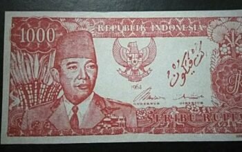 Uang Kuno Rp.1000 Cetakan Tahun 1945 Bernilai Ratusan Juta