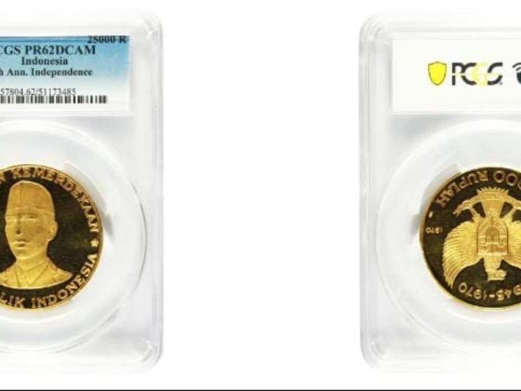 Koin Rp.25.000 Emas: Harta Karun Mini yang Laku Rp.86 Juta di Lelang