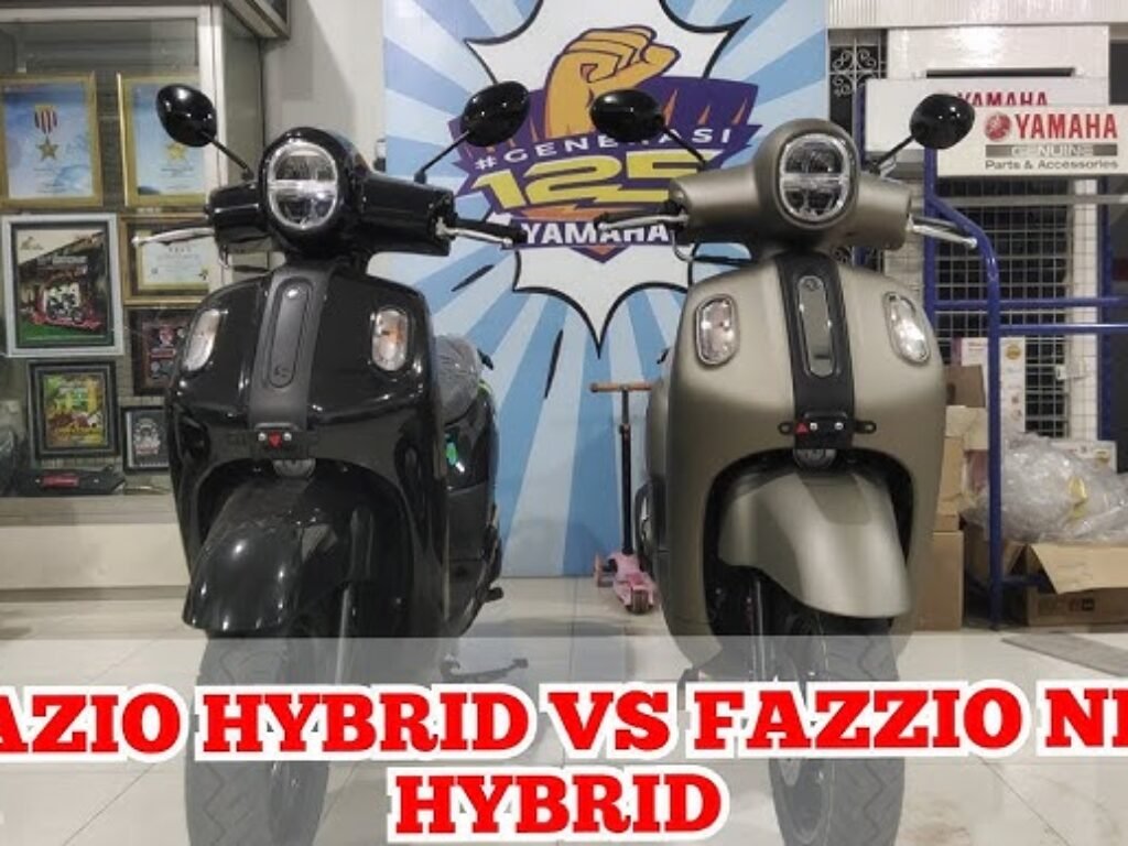 Perbandingan Lengkap Yamaha Fazzio Hybrid vs Fazzio Biasa: Mana yang Lebih Cocok untuk Anda