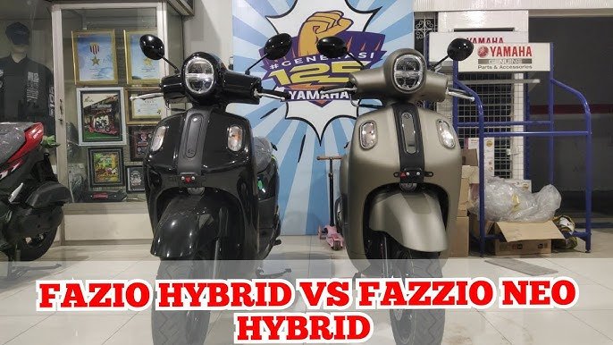 Perbandingan Lengkap Yamaha Fazzio Hybrid vs Fazzio Biasa: Mana yang Lebih Cocok untuk Anda