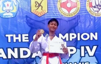 Atlet karate smk purwadadi ciamis