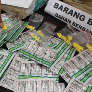 Polres Garut Grebek Sarang Obat Terlarang di Cibatu, Ratusan Pil Disita