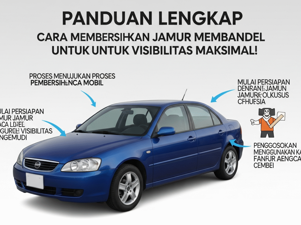 Bersihkan Jamur Pada Kaca Mobil, Ini Panduan Lengkap untuk Visibilitas Maksimal!