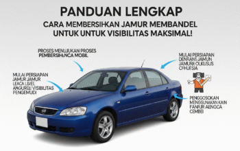 Bersihkan jamur pada kaca mobil, ini panduan lengkap untuk visibilitas maksimal!