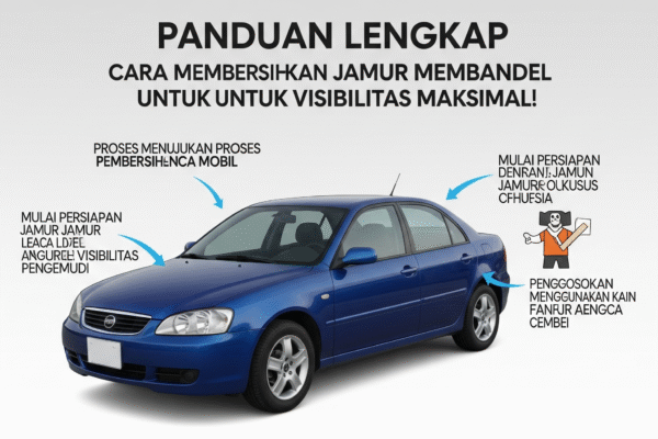 Bersihkan Jamur Pada Kaca Mobil, Ini Panduan Lengkap untuk Visibilitas Maksimal!