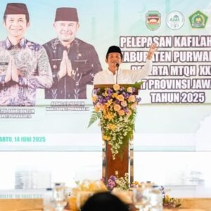 Bupati Purwakarta Uji Langsung Hafalan Kafilah MTQH Sebelum Diberangkatkan ke Tingkat Provinsi