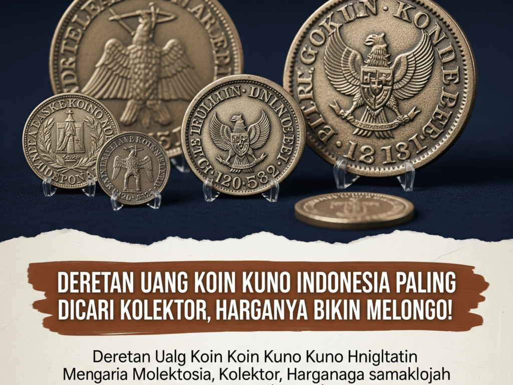 Deretan Uang Koin Kuno Indonesia Paling Dicari Kolektor, Harganya Bikin Melongo!