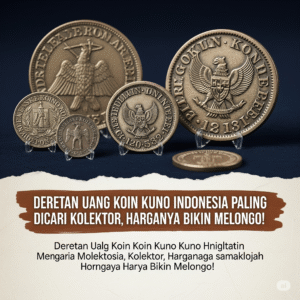 Deretan Uang Koin Kuno Indonesia Paling Dicari Kolektor, Harganya Bikin Melongo!