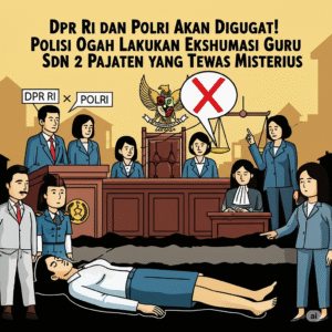 DPR RI dan Polri Akan Digugat! Polisi Ogah Lakukan Ekshumasi Guru SDN 2 Pajaten yang Tewas Misterius