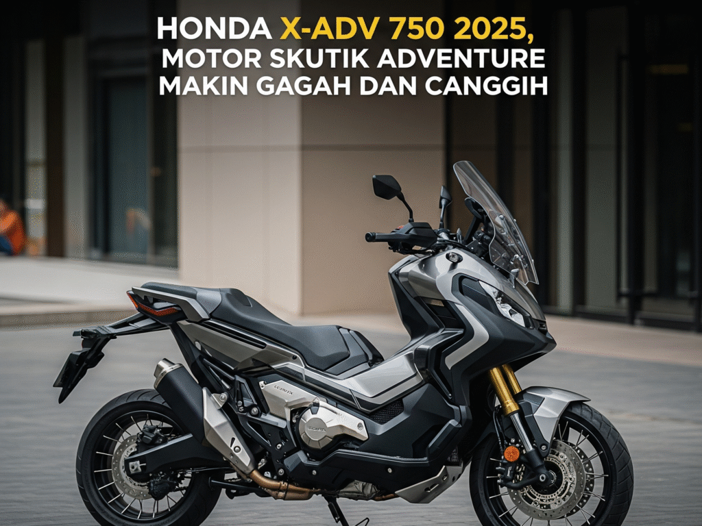 Honda X-ADV 750 2025, Motor Skutik Adventure Makin Gagah dan Canggih