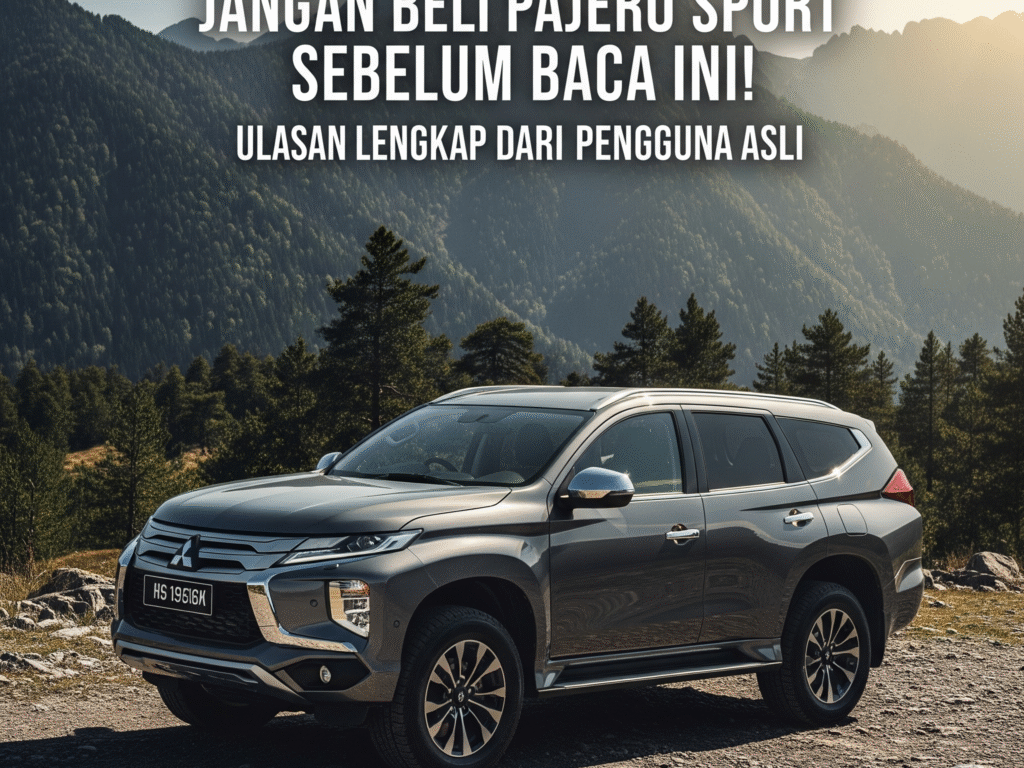 Jangan Beli Pajero Sport Sebelum Baca Ini! Ulasan Lengkap Dari Pengguna Asli