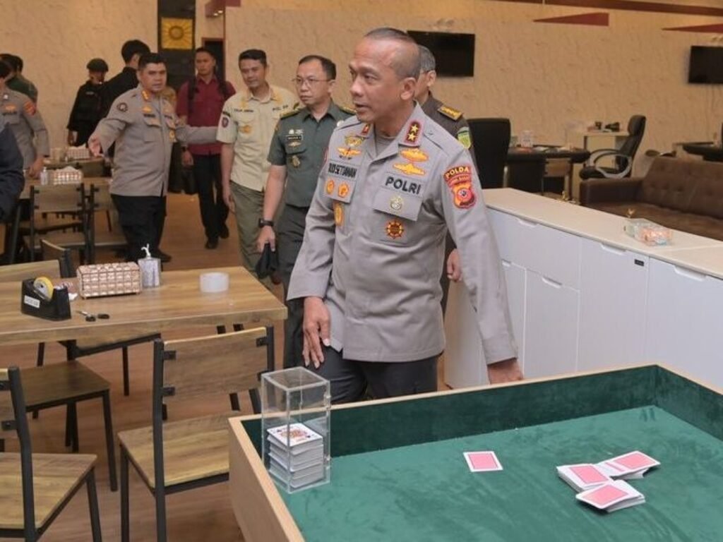 Polda Jabar Bongkar Kasino Ilegal Berkedok Karaoke di Bandung, 44 Orang Jadi Tersangka