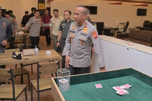 Polda Jabar Bongkar Kasino Ilegal Berkedok Karaoke di Bandung, 44 Orang Jadi Tersangka