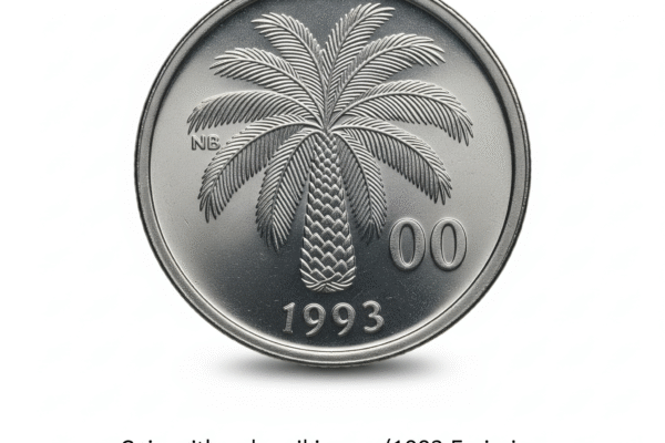 Koin Logam Bergambar Kelapa Sawit (Emisi 1993) Bisa Mencapai Rp. 500.000 Per Keping